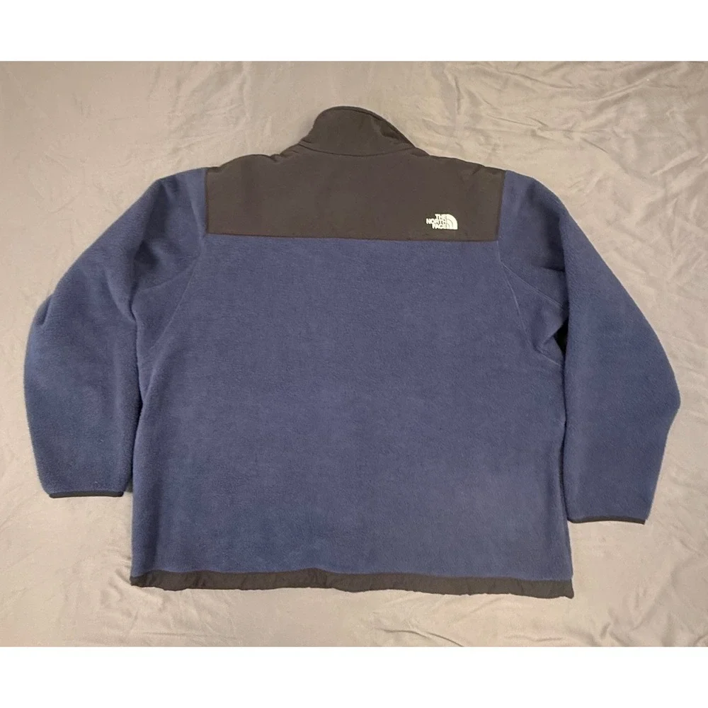 The North Face Retro Denali Jacket Mens 3XL Summit Navy Black Fleece NF0A88XH92A